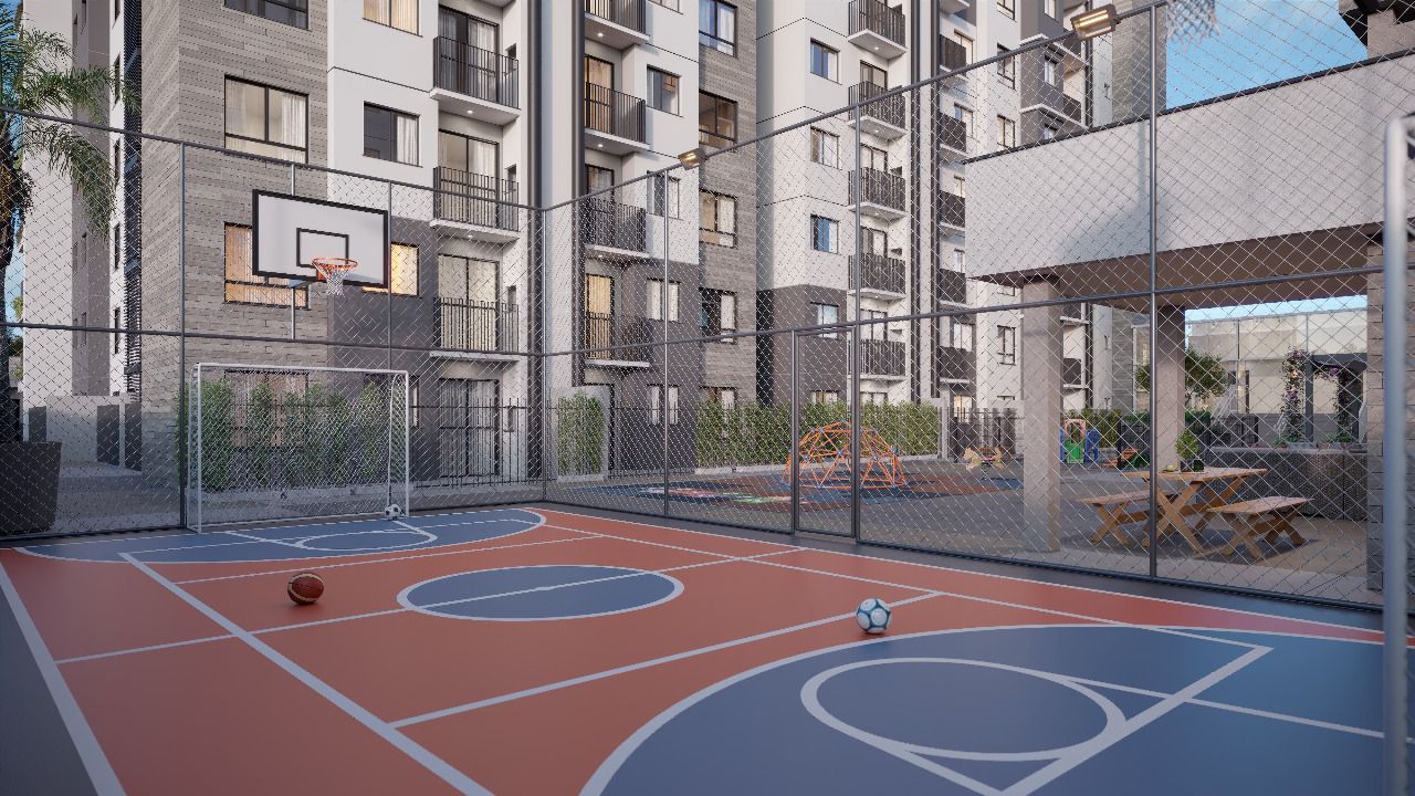 Mini quadra poliesportiva